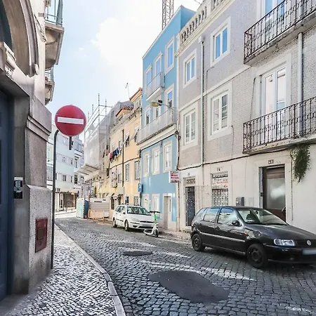 Lägenhet Principe Real Stylish Modern With Ac Lisboa